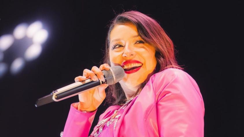 María José Quintanilla terminó con quemaduras en su rostro tras show en evento por Fiestas Patrias