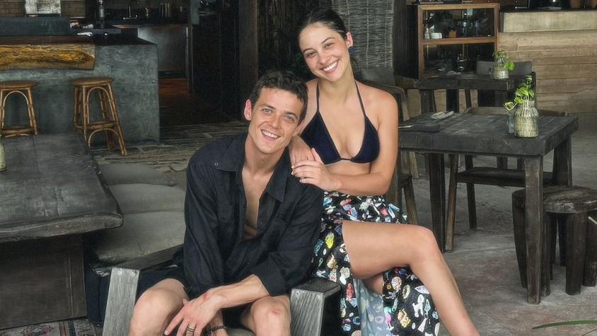 El tierno mensaje con el que Simón Pesutic confirmó su romance con Vivianne Dietz
