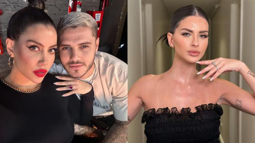 Wanda Nara mostró en vivo chats con Mauro Icardi en los que habla sin filtro sobre la China Suárez