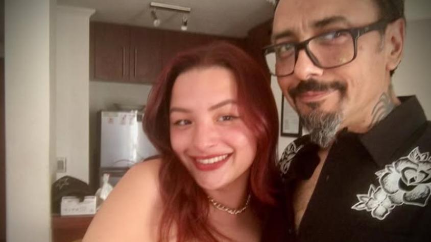 Vocalista de Lucybell junto a su hija