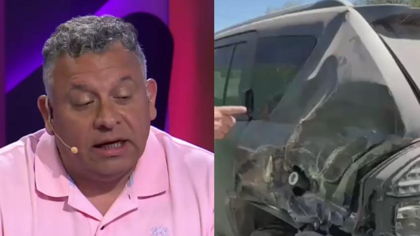 Willy Sabor mostró cómo quedó su auto tras sufrir encerrona: lo encontraron en una desarmaduría