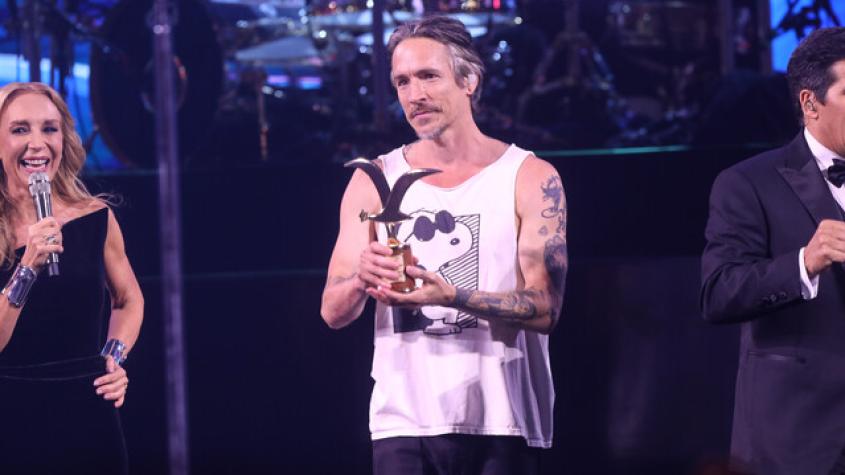 "Este tipo es el jefe": Vocalista de Incubus quedó deslumbrado con el intérprete de lengua de señas del Festival de Viña 2025