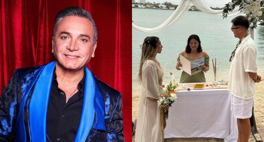 Hijo de Luis Jara contrajo matrimonio en Estados Unidos: cantante publicó cariñoso mensaje