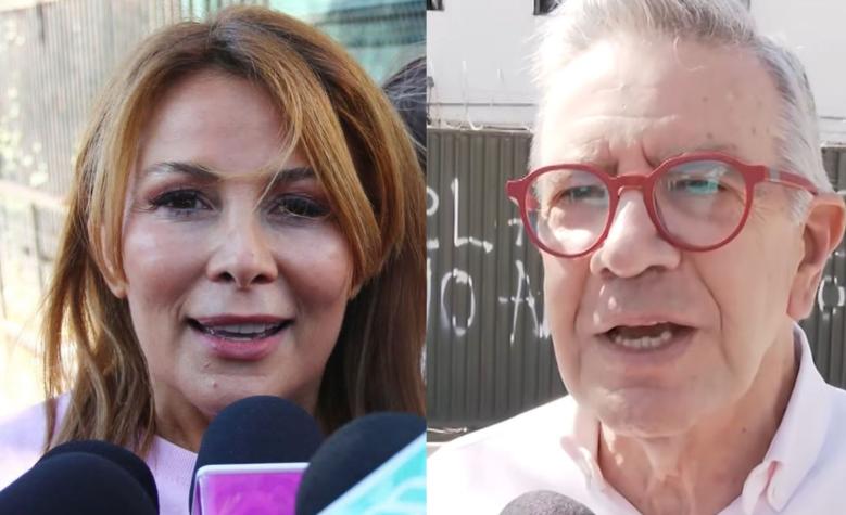 Joaquín Lavín y Cathy Barriga