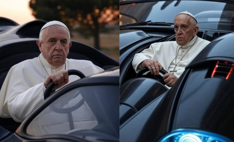 "Estuvo en el batimóvil": Chascarro de periodista tras muerte de Papa Francisco generó ola de comentarios