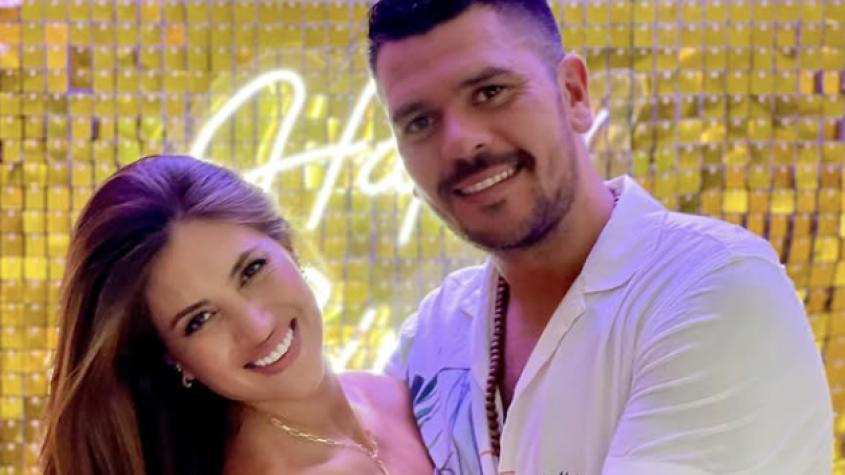 "Vamos con todo, mi amor": Karen Bejarano le dedicó tiernas palabras de despedia a Juan Pedro Verdier