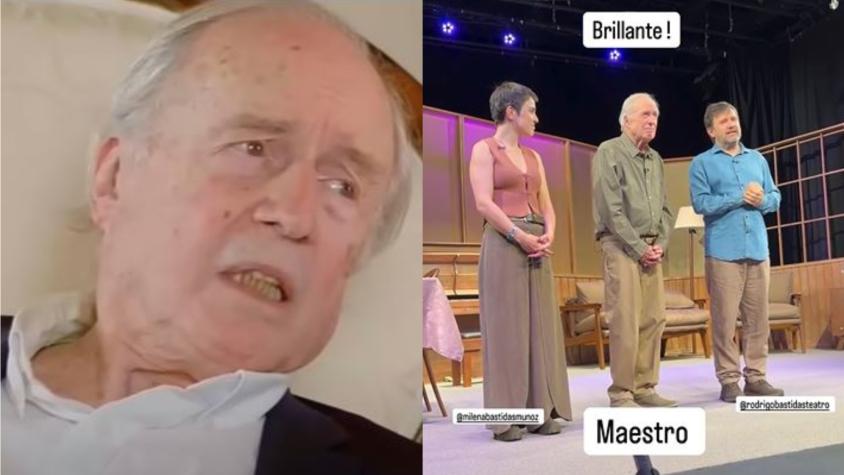 Jaime Vadell actuó un día después de la muerte de su esposa: Fue ovacionado por el público