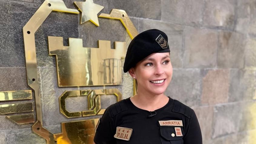 Comandante Arratia recibió especial visita en el reformatorio mientras los participantes no estaban: "¡Fue un día maravilloso!"