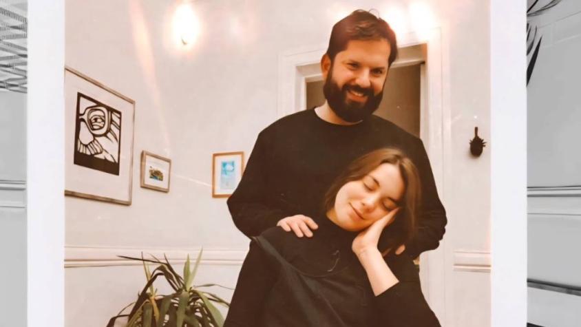 "Te recibimos juntos, enamorados, felices": Presidente Gabriel Boric comparte primera foto de su hija Violeta