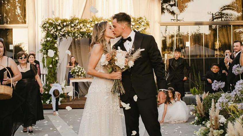 Camilo Huerta junto a Marité Matus - Instagram