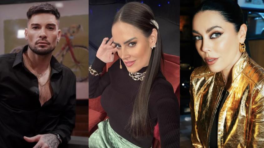 Adriana Barrientos, Luis Mateucci y Daniela Aránguiz Instagram
