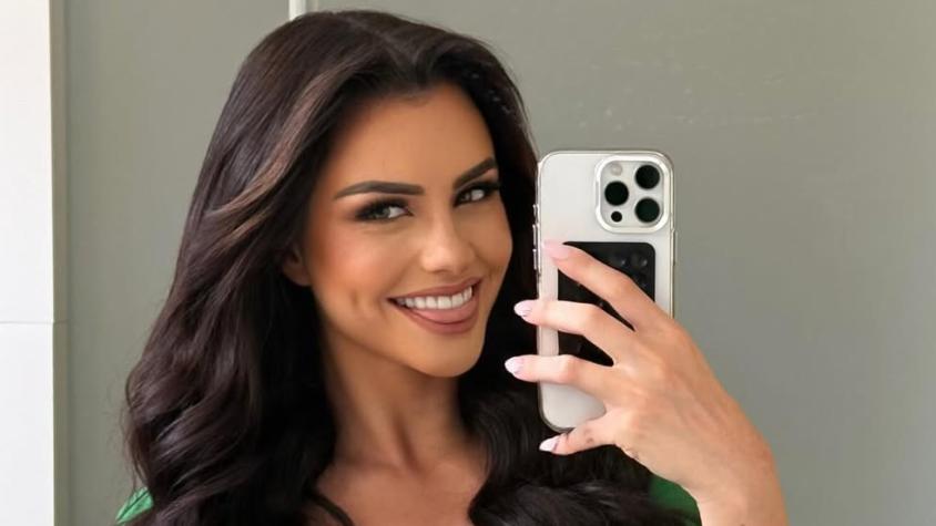 Emilia Dides presume su trabajado físico con imagen de su escultural abdomen: "Vamos por más"