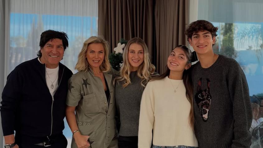 El tierno gesto de Blu Dumay con sus hermanos Iván y Mía Zamorano: "Los amo con el alma"