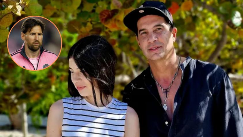 Mario Velasco y su hija recibieron inesperado regalo de Leo Messi en su paso por Miami: "Increíble todo" 