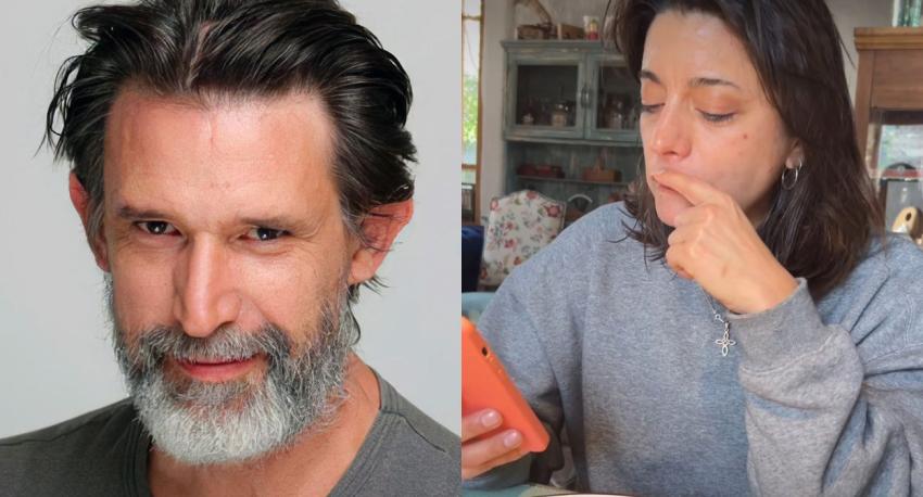 Pancho Melo hizo enojar a su pareja actriz tras broma en redes sociales: “Déjate de hue…”