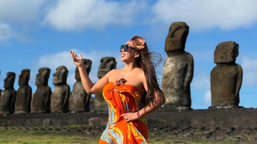 Revelan imágenes del galán que conquistó a Naya Fácil en Rapa Nui: pronto se reencontrarán en Santiago