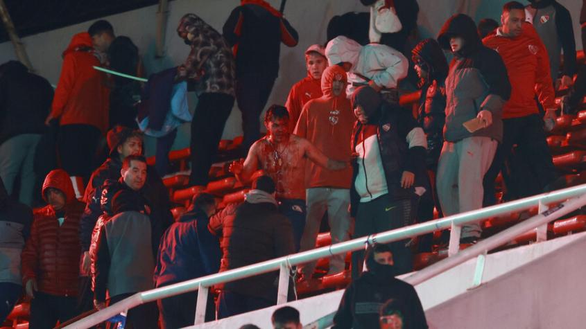 Exjefe de la barra de Independiente tras incidentes con la U: "Fue una masacre (...) que se vayan todos presos"