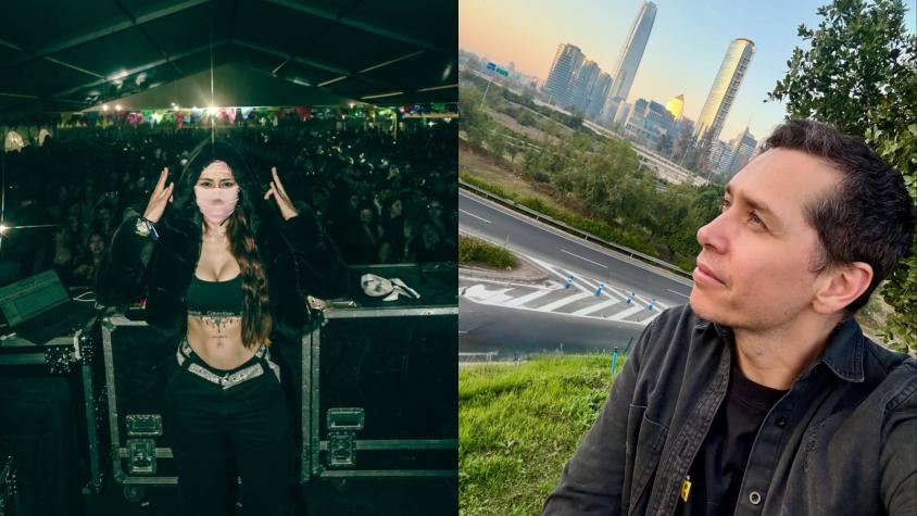 DJ Isi Glock y Karol Lucero - Instagram