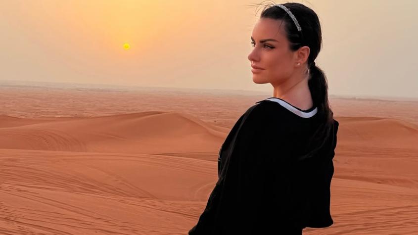 Emilia Dides recibe duras críticas por experiencia que vivió en Dubái: "¿No será peligroso para el bebé?"