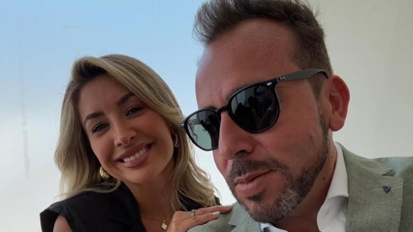 Camila Andrade con Francisco Kaminski - Instagram