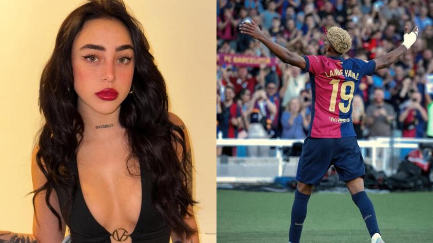 El sorprendente detalle que se le escapó a Lamine Yamal y que confirmaría su relación con Nicki Nicole