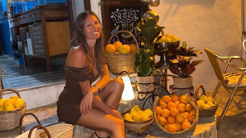Pampita durante sus vacaciones - Instagram