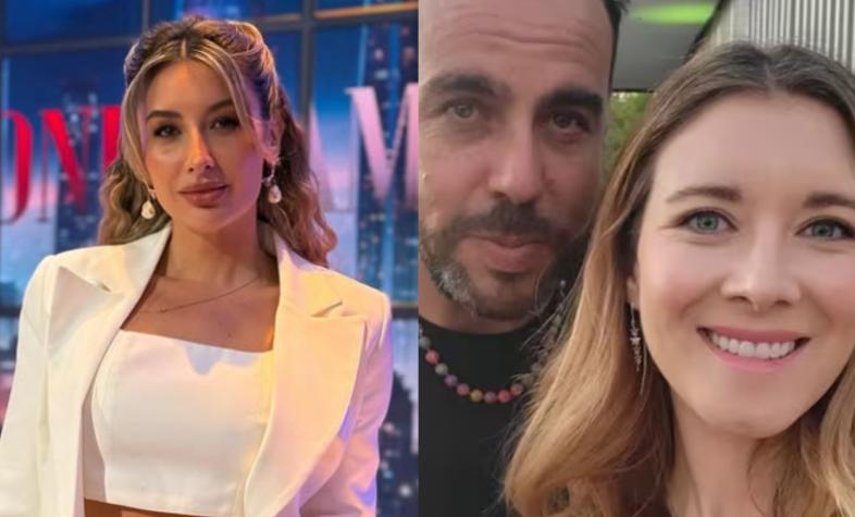 Camila Andrade, Francisco Kaminski y Carla Jara