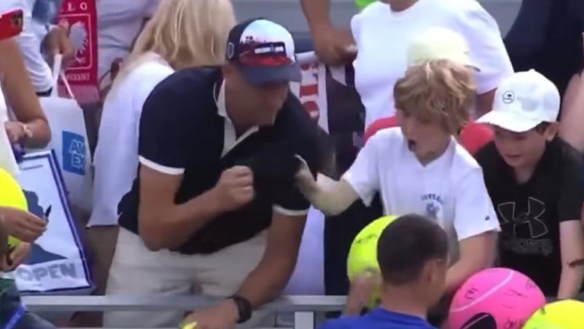 Piotr Szczerek en US Open/X