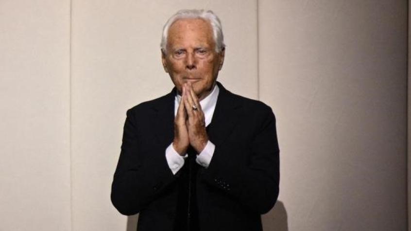 Giorgio Armani - AFP