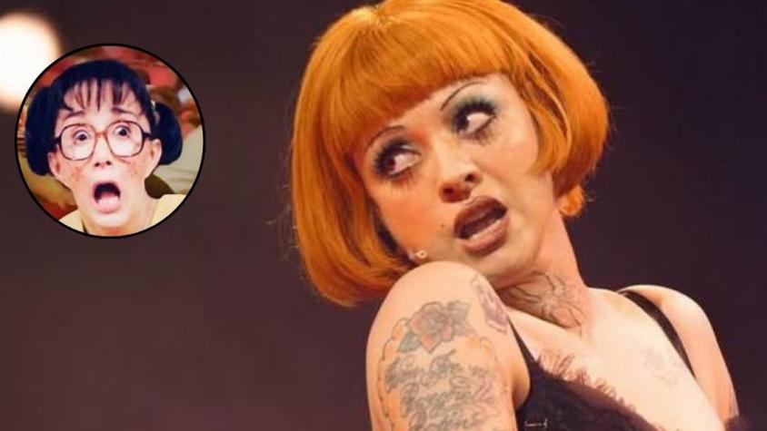 María Antonieta de las Nieves, la Chilindrina, sufre aparatosa caída en show de Mon Laferte y se hace viral