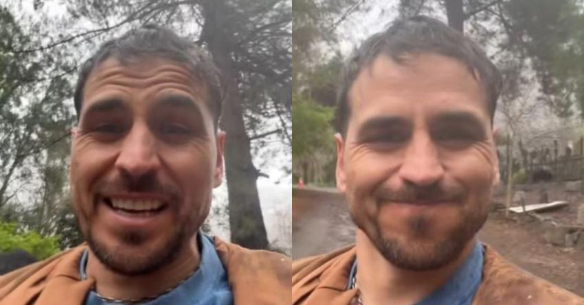 "Mírenme cómo me dejó con su chaqueta": Pangal comparte divertido momento con Melina Noto bajo la nieve