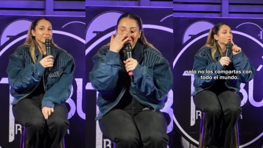 Carlita desata debate tras incómodo momento en su stand up: joven del público abrió polémica