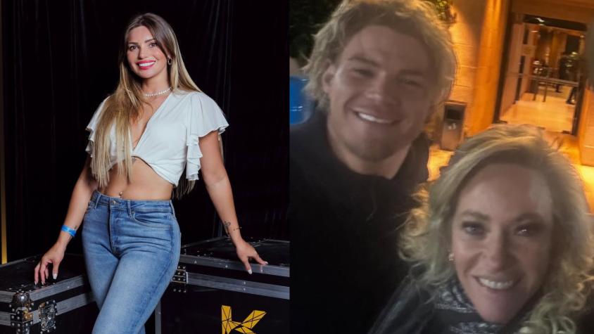 Faloon Larraguibel y Raimundo Cerda con su madre - Instagram