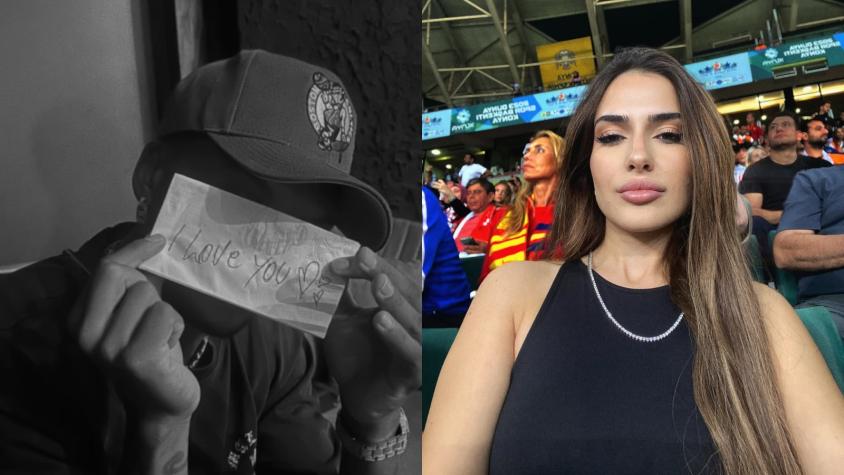 Futbolista chileno sorprendió al celebrar aniversario con su nueva pareja justo un año después de separarse