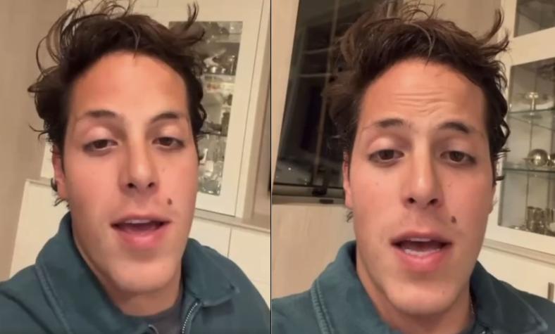 “Que parecía drogado”: Máximo Menem aclara polémico video que generó controversia entre sus seguidores