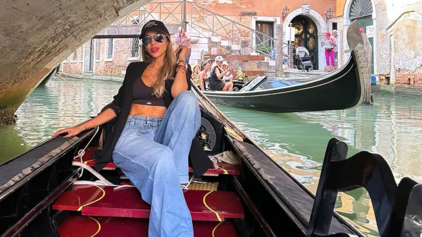 El detalle de Marité Matus que no pasó desapercibido durante su viaje por Europa: tiene relación con Vidal