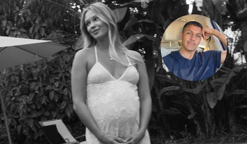 Pareja de Alexis Sánchez aclara si el jugador le pidió esconder su embarazo