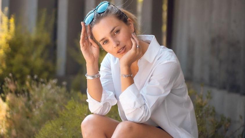 Kika Silva luce vientre falso en baby shower de su hermana: así se ve la modelo embarazada