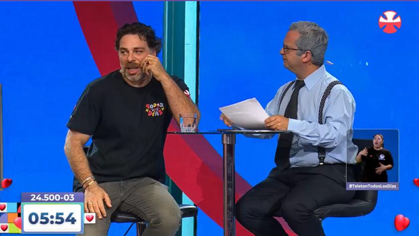 La pregunta que descolocó a José Antonio Neme en la Teletón 2025 tras participar en "El Muro": "Me gustaría saber su posición..."