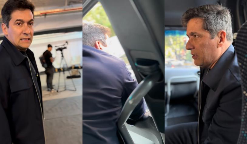 Padre de destacada famosa desconoció a Rafael Araneda en plena vía pública: "Oye, saluda po'"