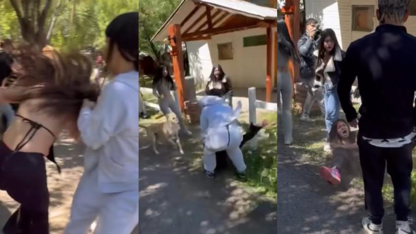 Los impactantes videos de la violenta agresión que sufrió conocida influencer chilena en reality de Isi Glock