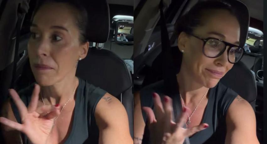 “¡Cállense!”: el polémico video de Vale Roth tras fuertes descargos en su auto