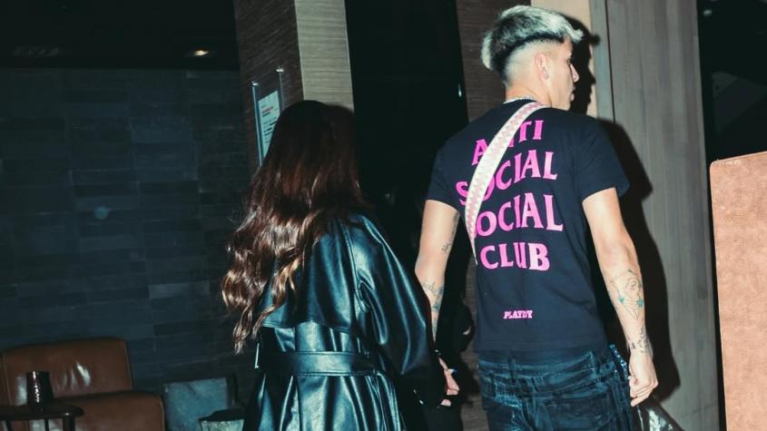 Artista urbano junto a su pareja - Instagram