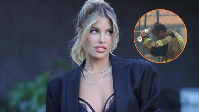 Coté López ayuda a gente damnificada por incendios 