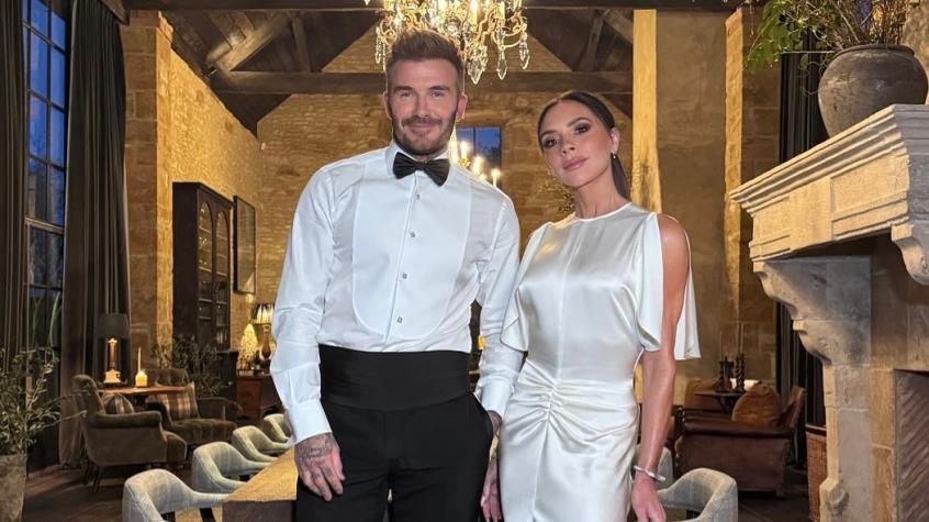 David Beckham y Victoria Beckham