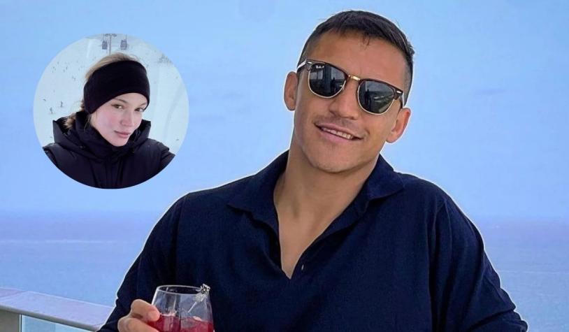Alexis Sánchez y Alexandra Litvinova | Instagram