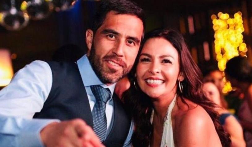 Carla Pardo y Claudio Bravo 