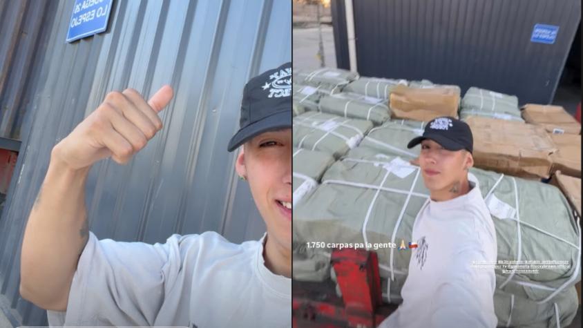 Pailita buscando ayuda para damnificados - Instagram