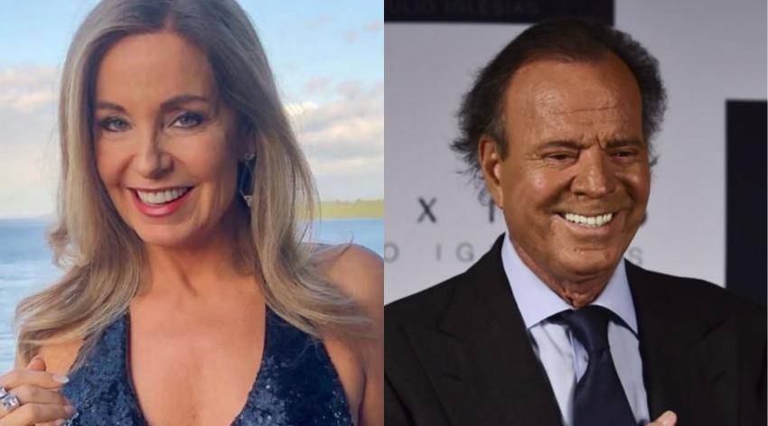 Viviana Nunes y Julio Iglesias