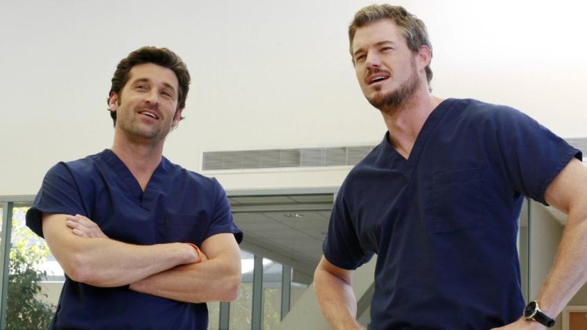 Patrick Dempsey y Eric Dane - Captura Grey's Anatomy
